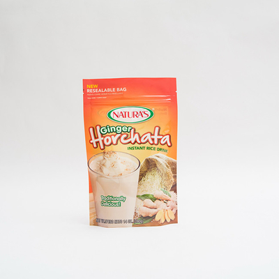 14OZ In nhựa đứng lên Túi đựng gạo ăn liền Túi bao bì Ziplock tùy chỉnh