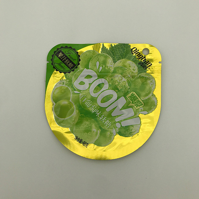 Zipper Snack Thực phẩm cấp nhiệt Túi niêm phong nhiệt in tùy chỉnh Túi dây kéo nhựa ODM