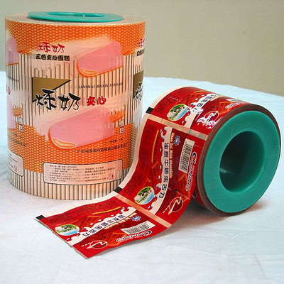 Cuộn màng nhựa 2 lớp VMPET để đóng gói thực phẩm Bao bì polyethylene cho bánh