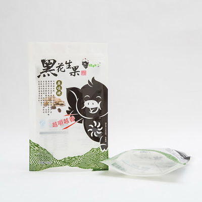180g Lạc rang Đứng lên Túi đựng trái cây Túi nhựa thực phẩm tùy chỉnh 102 micron