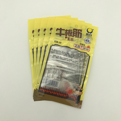 30g Sườn bò Bao bì Thực phẩm Bao bì CPP Túi niêm phong ba mặt trong suốt