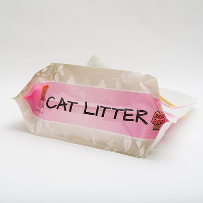 6,7lb Cat Stand Up Pouch Không có dây kéo Không có lỗ treo Túi điều trị cho chó có thể hàn lại được