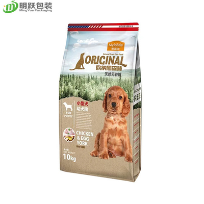 Túi bao bì thức ăn cho vật nuôi 10kg Side Gusset