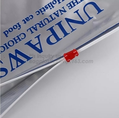Shiny Glossy 10kg Bao bì thức ăn cho thú cưng Túi đựng thức ăn cho chó Quad Seal Side Gusset Zip Lock